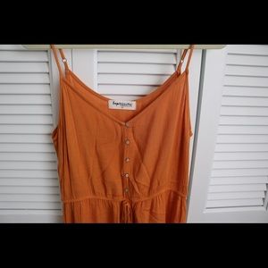 Perfect orange-yellow sundress from Impressions